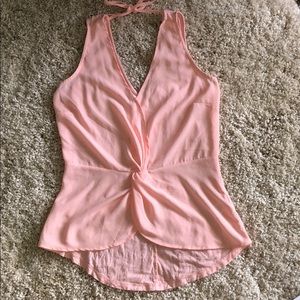 Blush tank top